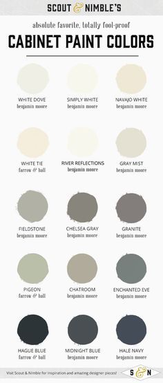 the color chart for paint colors that are available in shades of gray, black and white