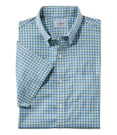 Customers love the high-quality craftsmanship of our wrinkle free button down shirt, which gives you all the comfort of cotton, with none of the wrinkles. Traditional Fit: Relaxed through the chest, sleeve and waist. 100% cotton poplin. Fine 80s two-ply fabric for longer wearability. Features wrinkle-free performance that won't wash out. Our innovative TrueCool fabric wicks moisture away from your skin and helps it dry quickly. Machine wash and dry. Buttoned collar. Front pocket. Imported. Wrinkle-resistant Button-up Shirt For Spring, Spring Casual Wrinkle-resistant Tops, Casual Blue Wrinkle-resistant Top, Casual Cotton Tops Wrinkle-resistant, Spring Cotton Wrinkle-resistant Tops, Spring Wrinkle-resistant Cotton Tops, Casual Blue Wrinkle-resistant Shirt, Spring Collared Shirt, Wrinkle-resistant, Spring Collared Shirt Wrinkle-resistant