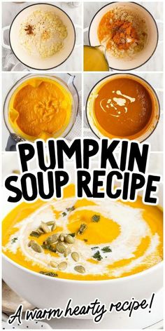 Pumpkin Soup Easy Pumpkin Soup, Creamy Pumpkin Soup, Frozen Pumpkin, Beer Cheese Soups, Pumpkin Soup Recipe, Homemade Pumpkin Puree, Roasted Pumpkin Seeds, Roast Pumpkin, Pumpkin Flavor