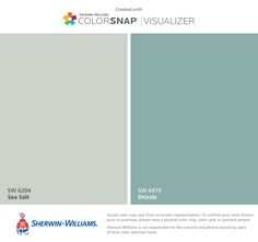 the color scheme for sherylin - williams's colorsnap visualizer