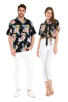 PRICES MAY VARY. Please add women and men items to cart individually to receive the matching set. Exact Matching Outfit, Great for couple. Women top sizes are from Small to XX-Large. Men shirt sizes are small to 3X-Large. Beautiful Hawaiian print, perfect for any beach occasions or Luau parties, also great for cruise. Matching men's shirts, various women Jacketes, and boy outfits available. Miss Hawaii already? Keep the Hawaii Hangover going! Tie Front Top. Matching Men shirt in same fabric. Add Women, Goa Outfits, Luau Shirts, Miss Hawaii, Coordinates Outfits, Couple Matching Outfits, Matching Outfit, Hawaiian Outfit, Matching Couple Outfits