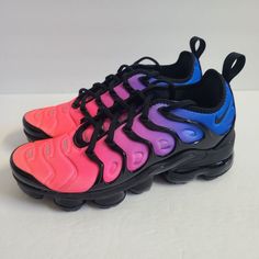 Nike Womens Air Vapormax Plus Cotton Candy Shoes Dx2746-400 Size 7 Pink Blue Condition: New Without Box. Candy Shoes, Nike Shoes New, Air Vapormax Plus, Candies Shoes, Air Vapormax, Nike Womens, New Nike, Cotton Candy, Nike Shoes