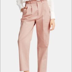 Bnwt Size 12 Polo Ralph Lauren Wonen's High Waist Balloon Pale Pink Chino Pants. Classic 80s Style With A Twist. These Wide Legs Pants Looks Great With Sneakers Or Heels. Measurements Are In Photos Preppy Barbie, Ralph Lauren Trousers, Pink Chinos, White Cargo Pants, Androgynous Look, Corduroy Pants Women, Casual Office Wear, Barbie Core, Pink Preppy