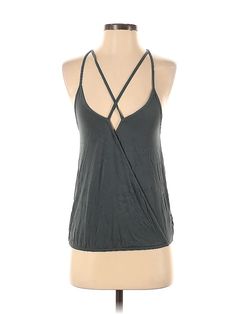 American Eagle Outfitters Sleeveless Top Size: X-Small Gray Tops - used. No Fabric Content, Halter, | American Eagle Outfitters Sleeveless Top Gray Halter Tops - Used - Size X-Small Casual Cross Back Tank Top With Built-in Bra, Summer Stretch Cross Back Tops, Stretch Cross Back Top For Summer, Casual Tops With Built-in Bra And Cross Back, Summer Cross Back Tank Top With Straps, Summer Tops With Crisscross Tank Straps, Summer Tops With Straps And Cross Back, Summer Stretch Tank Top With Cross Back, Sleeveless Vest With Straps For Spring