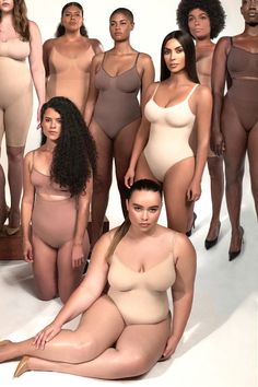 “As my style changed and evolved, I found myself altering existing shapewear to work specifically for each look that I was going for. I knew I wasn’t alone in looking for the perfect shapewear and was inspired to turn my passion into something real that works for every body type,” says Kim Kardashian West about her SKIMS line inspiration. Shapewear Content, Body Shape Wear, Kim Kardashian Style, Cultural Appropriation, Shape Wear, Shapewear Bodysuit, New Names, Amazon Prime Video, Body Shape