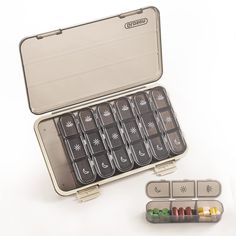 PRICES MAY VARY. BPA-Free, Food-Grade Plastic: Crafted from safe, BPA-free materials, our pill organizer ensures your medication and supplements are stored in a container made from high-quality, non-toxic materials, preventing harmful chemicals from leaching into your pills. Removable Daily Pill Box: Featuring seven removable pill boxes, each with three separate compartments, our organizer allows for easy organization of your daily medication regimen. Each box represents a day of the week, with Fabric Pill Organizer, Bathroom Pill Storage, Pill Bottles Storage, Medical Chart Storage, Nightstand Medicine Storage, Large Family Medicine Storage, Medication Cabinet Storage, Medical Coworker Gifts, Repurpose Olly Vitamin Containers