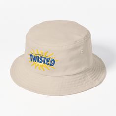 This packable, scrunchable, lightweight headwear classic is ready for adventure, from the beach to the street to the trail Breathable 100% cotton with eyelet ventilation Flat top Moderate brim is 2.2"" (5.5 cm) wide to keep the sun off your face Unstructured crown is 3.1"" (8 cm) deep Easy care: just spot clean and dry in shade. Twisted Tea, Hats For Sale, Flats Top, The Trail, Bucket Hat, The Sun, The Beach, Twist, Crown