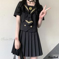 Olivia Mark - Official Ladies' College Uniform Package Dress Bow Tie, Womens Wrap Dress, Bow Tie Dress, Long Formal Gowns, Dress Bow, Kids Couture, Crop Top Dress, Blazer Set, Black Short Dress