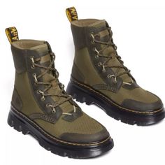 Worn Twice. Excellent Condition. Absolutely Beautiful Boots. A Little Too Wide For My Feet. Shoes Dr Martens, Martens Boots, Dr Martens Boots, Beautiful Boots, Dr Martens Shoes, Martens Shoes, Dr. Martens, Lace Up Boots, Army Green