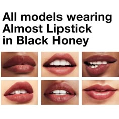 Color: Black Honey Not Sure On How Many Grams This Would Be Brand New Black Honey Clinique, Clinique Almost Lipstick, Cherry Lipstick, Clinique Black Honey, Clinique Lipstick, Black Honey, Lip Set, Lipstick Shades, Pics Art