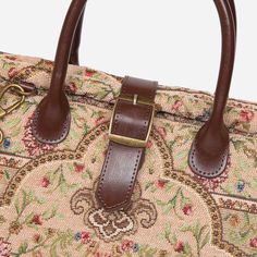 With a nod to the Victorian era, MCW’s freshly combines the classic and elegant design of the traditional carpet bag with a textural and tactile twist.The main body of the bags is made with thick chenille carpets. The handles and belts are genuine leather with heavy cotton canvas lining. Six bronze stands at the bottom allow the bag to stand stably. Every bag comes with a detachable and adjustable shoulder strap (55 inches) made from the same chenille as the bag and fixed with high-quality bronz Carpet Bag, Secret Sale, New Launch, Carry On Luggage, Leather Cover, Victorian Era, Heavy Cotton, Elegant Design, Timeless Elegance