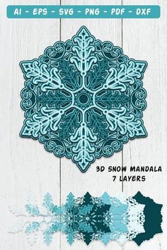 an image of snowflakes on wood with text that reads, all epss svg