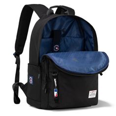 MLB OFFICIAL BASEBALL BACKPACK Light weight backpack , suitable for sports events, school, travelling and daily use. Made of waterproof polyester, this backpack has: Embroidered Sox logo Exterior front zipper pocket 2 main zippered compartments 2 side pockets Top carry handle (3.5") Front main compartment with organizer pockets Padded laptop compartment Quality construction, fully padded back panel and shoulder straps for cushioned comfort 14"" x 6" x 18" Functional Softback Sports Backpack, Sporty Large Capacity Backpack For Back To School, Sporty Nylon Backpack For Streetwear, Sporty Softback Backpack For Sports, Sports Nylon Softback Backpack, Urban Style Sports Backpack, Sporty Large Capacity Backpack For Sports, Waterproof Sports Backpack For Back To School, Urban Style Nylon Sports Backpack