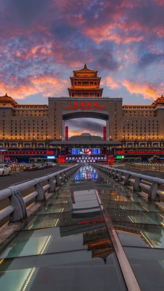 Beijing West Railway Station, China China University Aesthetic, Beijing Wallpaper, Beijing China Aesthetic, Beijing Aesthetic, Beijing City, Chinese Places, Study In China