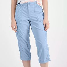 Cargo Capri Pants, Color: Spacious Skies Size: 4 Never Used. Spring Bermuda Cargo Pants, Cotton Capris With Pockets, Casual Capri Length Bottoms With Side Pockets, Casual Light Blue Knee-length Bottoms, Spring Bermuda Bottoms With Cargo Pockets, Blue Cropped Leg Pants With Pockets, Cotton Bottoms With Side Pockets And Capri Length, Cotton Capri Length Bottoms With Side Pockets, Spring Knee-length Bottoms With Cargo Pockets