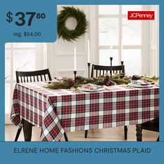 a table with christmas decorations on it for $ 37 80