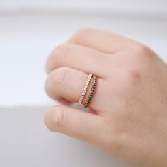 Moon night Half eternity band ✨💎 *Detail* Material : 14k solid gold, sterling silver with plate Color : Rose gold, gold and white gold Stone : 1.5mm * 20 pieces, Black Zirconia. Band width : 2mm * Please check your ring size before ordering, Use this : http://www.onlineconversion.com/ring_size.htm We provide special package with some our business card, Guarantee card. If you want full diamonds setting, please contact us. Please check our shop policies and we love to hear from you about anything Diamond Ring Simple, Deer Rings, Gold Ring Wedding, Sun Ring, Half Eternity Ring Diamond, Simple Ring, Ring Wedding Band, Solid Gold Ring, Moon Night