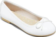 Spring White Synthetic Ballet Flats, White Synthetic Ballet Flats For Spring, Casual White Synthetic Ballet Flats, White Synthetic Ballet Flats For Summer, White Fitted Flats With Round Toe, Girls Shopping, Same Day Delivery, Ballet Flats, Target