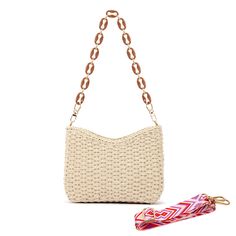 PRICES MAY VARY. Small Straw Bag:L x W x H: 9.8 x3.1 x7.2 inch(not include strap), which is perfect for holding cellphones, wallet, sunglasses, cosmetics, folding umbrella and other personal items. High Quality:This summer straw purses is made of natural straw weaving materials, which are not only environmentally friendly but also trendy and casual. It is suitable for a variety of styles of clothing. Adjustable Straps:The bag comes with two removable multicolor straps that can be easily adjusted Beach Bag Crochet, Weaving Materials, Crochet Beach Bag, Straw Crossbody Bag, Crochet Beach Bags, Straw Weaving, Straw Purse, Perfect Gift For Girlfriend, Woven Handbags