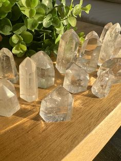 100% Natural Clear Quartz Points. Nice clarity. Lots of size choices.  Great size for crystal grids. I love displaying several sizes on a chunk of agate. Small or Medium would work as a pendant. It can be uncomfortable to look at our purest reflection. Being forced to look at the parts of us that we avoid. Clear quartz supports us, as we peel back the layers allowing our purest most authentic self to show up in the world. Supporting us as we transform, let go and be seen. Under its supportive vibration we can learn to love and accept ourselves who we were always meant to be.  This beautiful reflection crystal supports healing all chakras. Clear quartz amplifies surrounding crystals. A popular crystal for meditation and manifestation. Promotes clarity and focus.  Please see listing photos t Clear Crystal Aesthetic, Crystal Dictionary, Macro Photography Abstract, Quarts Crystal, Crystal Towers, Crystal Aesthetic, Crystal Grids, Clear Quartz Point, Meditation Crystals