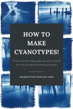 the words how to make cyanotypes check out this easy step - by - step guide for this fun photo printing process