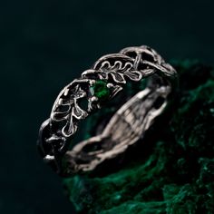 🌟 Warm Greetings, Jewelry Enthusiasts! 🌟 Step into a world where elegance meets personalization with our handcrafted silver rings. Each piece is a testament to unique artistry, blending mystical charm with modern finesse. Our collection offers a special touch for those who adore distinctive and thoughtfully designed jewelry. 🌈 Customization at Your Fingertips: Choose your perfect ring size and select from a variety of enchanting gemstones using our user-friendly dropdown menus. We delight in offering you the chance to create a ring that resonates with your personal style and story. ✨ Design It Your Way: Dreaming of a specific look? We're here to make it happen! Whether it's altering dimensions, adding extra gemstones, or choosing a different material, reach out to us. Your imagination i Handmade Silver Engraved Ring, Nature-inspired, Silver Emerald Ring With Polished Finish As Gift, Silver Emerald Ring With Polished Finish, Nature-inspired Silver Rings For Anniversary, Handmade Nature-inspired Silver Engraved Ring, Nature-inspired Silver Anniversary Rings, Elvish Style Silver Ring For Gift, Engraved Sterling Silver Emerald Ring, Engraved Sterling Silver Round Emerald Ring