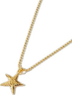 Gold Star Charm Necklace For Beach, Gold Charm Necklace With Star For Beach, Gold Charm Necklace With Star Charm For Beach, Summer Gold Jewelry With Star Charm, Star Charm Necklace For Summer, En Route Jewelry, Starfish Necklace, Make Waves, Belleza Natural