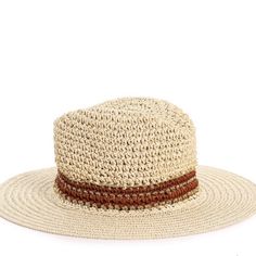 New Crown Vintage Hat! Perfect For Spring And Summer. Beige Curved Brim Hat Bands For Vacation, Chic Cream Boater Hat For Beach, Cream Straw Hat Band For Vacation, Chic Cream Straw Hat With Flat Brim, Cream Straw Hat Bands For Vacation, Trendy Beige Crochet Hat For Vacation, Casual Lightweight Beige Boater Hat, Casual Neutral Short Brim Hat, Casual Hats With Short Brim In Neutral Color