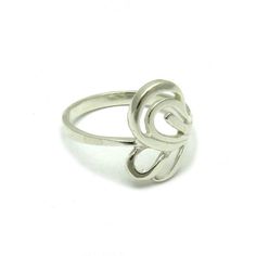 Sterling silver ring - R001546. Stamped 925. Approximate weight 2.5 grams. Top width 1.7 cm (0.68 inches) All our jewels are made from solid sterling silver 925/1000 and are carefully crafted by hand in our family workshop. We dispatch your orders in 5 working days, worldwide and the postage is $5. We ship registered priority mail. Please allow 5-7 working days for delivery in Europe and 10-15 working days outside Europe. For any questions - please do not hesitate to contact me! Sterling Silver Open Band Ring Stamped 925, Sterling Silver Open Band Ring With 925 Stamp, Sterling Silver Heart Ring With Polished Finish, Fine Jewelry Sterling Silver Heart Ring With Polished Finish, Silver Sterling Silver Ring With Open Band, Sterling Silver Ring With Open Band In Silver Color, Sterling Silver Open Band Silver Ring, Sterling Silver Open Band Ring, Elegant Sterling Silver Engraved Open Band Ring