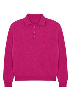 100% cashmere polo-neck sweater, unisex, made in Italy. Winter Cashmere Collared Top, Classic Cashmere Polo Sweater, Classic Cashmere Polo Sweater For Winter, Classic Winter Cashmere Polo Sweater, Classic Wool Polo Shirt For Fall, Winter Wool Polo Shirt With Ribbed Collar, Winter Cashmere Polo Sweater With Fine Knit, Winter Cashmere Polo Sweater With Ribbed Collar, Cashmere Polo Sweater With Ribbed Collar