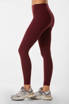 You asked, we answered. Finally, the most sculpting, stretchy and flattering legging is here. High-waisted with a smoothing waistband, this legging was made to enhance your curves and accentuate your waist and bum. These leggings are produced with our signature Limitless moisture-wicking, antimicrobial and luxe fabric, offering you the softest, most comfortable feel. This item is final sale. Athleisure Leggings With Micro-elastic Wide Waistband, Athleisure Leggings With Wide Waistband And Micro-elastic Fit, Pilates Compression Leggings With Wide Waistband, Compression Leggings With Wide Waistband For Pilates, Stretch Athleisure Tights With Wide Waistband, Athleisure Stretch Tights With Wide Waistband, Athleisure Tights With Stretch And Wide Waistband, High Stretch Mid-rise Elastane Leggings, Athleisure Activewear With Stretch And Smoothing