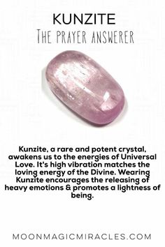 Kunzite Jewelry, Best Healing Crystals, Cosmic Love, Yoga Beads, Mala Bead Necklace, Gemstone Meanings