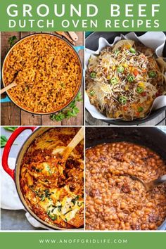 the best ground beef dutch oven recipes and how to cook them in one pot or pan