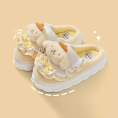 Lovely Sanrio Slippers – Juneptune Sanrio Slippers, Cotton Slippers, Kawaii Sanrio, Animal Slippers, Soft Slippers, Dogs Images, Slippers Cozy, Sanrio Characters, Long Curly