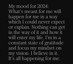 a poem written in black and white with the words,'my mood for 2012 what's meant for me? '