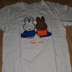 Kira X Miffy Kids Shirt Size 6-8 Has Miffy And Her Friend On It Says Amsterdam, San Francisco, Honolulu, And Tokyo On It Retails For $42 Gender-neutral White Tops For School, Cute Unisex White Shirt, White Cartoon Print Tops For School, Miffy Shirt, Polo Ralph Lauren Kids, Boys Stripes, Striped Short Sleeve Shirt, Ralph Lauren Kids, Trendy Fashion Outfits