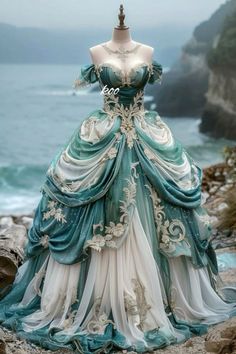 Fantasy Ball Dress, Extravagant Gowns, Fantasy Ball, Magical Dress, Crystal Dress, Fashion Drawing Dresses