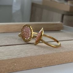 Beautiful Pink Floral Ring! Never Worn- Perfect Condition Adjustable Sizing Gold Plated Gold Leafing On The Inside! 1-2 Business Days To Ship. Will Start Shipping On May 28th! Nickel-free Pink Rings For Gifts, Nickel Free Pink Promise Ring, Elegant Adjustable Pink Flower Ring, Adjustable Pink Oval Jewelry, Adjustable Rose Gold Flower Ring, Adjustable Oval Pink Jewelry, Pink Adjustable Oval Jewelry, Adjustable Pink Round Jewelry, Pink Adjustable Jewelry