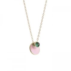 This necklace is a precious eclipse happening around your neck. The pendant is set with a cabochon stone of your choosing and it slides easily along the chain and makes you look effortless chic. Eclipse Necklace, Opal Color, Ethical Jewelry, The Chain, Green Necklace, Bracelet Collection, Green Tourmaline, Effortless Chic, Real Diamonds