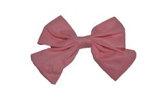 Light Coral Peach Cotton Baby Hair Bow Bow Light, Light Coral, Coral Peach