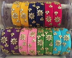 #kundanbangles#anucreations Pricers.235/-per pair Bride Fashion Photography, Wedding Bangles