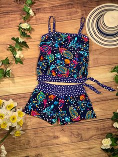 This tankini set includes the tankini top and shorts with graceful bohemian style print all over. Features a loose fit, adjustable spaghetti straps, contrast print trims and removable bust pads. Material: 82% Nylon, 18% Spandex. Lining: 100% Polyester.Care: hand wash in cold water, line dry. Tankini Swimwear, Printed Tankini, Swimwear Tankini, Tankini Set, Tankini Top, Mixing Prints, Summer Collection, Body Types, Bohemian Style