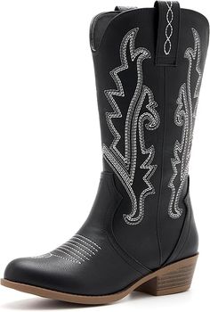 Riding Shoes, Classic Cowboy, Boots Comfortable, Modern Style Design, Cowgirl Cowboy, Black 13, Boys Boots, Intricate Embroidery, Fashion Designs