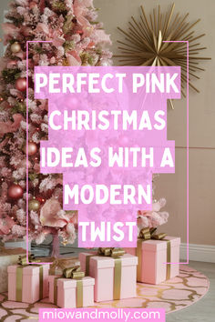 pink Christmas decor ideas All Things Pink, Pink Christmas Decorations, Pink Themes, Christmas Decoration Ideas, Father Christmas, Pink Christmas, Christmas Decoration, Christmas Food, Christmas Ideas