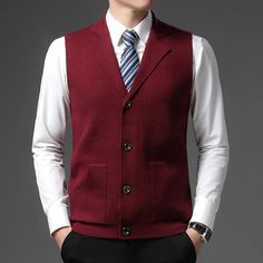 SPECIFICATIONS Waistcoats Level 4 Super Anti-pilling Top Grade Pleuche Lapel Fashion Brand Knit Cardigan Casual Sweater Vest Sleeveless Brand Name: DILEMO Applicable Scene: Business Applicable Season: Autumn And Winter Style: Smart Casual Thickness: STANDARD Origin: Mainland China Material: nylon Material: Viscose Material: Acrylic Technics: Computer Knitted Sleeve Style: Regular Hooded: No Decoration: NONE Pattern Type: Solid Sleeve Length(cm): Full Wool: Standard Wool Item Type: Cardigan Closu Velvet Vest Mens, Mens Knitted Sweater, Knitting Vest, Mens Knit Sweater, Streetwear Winter, Velvet Vest, Hoodies Men Style, Winter Fashion Coats, Vest Men