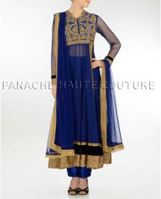 Charming blue net anarkali suit with trousers Royal Blue Anarkali, Net Anarkali, Blue Anarkali, Long Anarkali, Desi Clothes, Indian Couture, Red Gowns, Anarkali Suit, Anarkali Suits