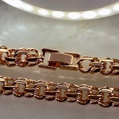 New Without Tags Gold Steel Bismarck Link Not Recommend For Daily Wear May Fade 25.5” Formal Rose Gold Metal Chain Necklace, Formal Rose Gold Chain Necklace, Mens Accessories Jewelry, Mens Gold, Daily Wear, Gold Plate, Mens Accessories, Plating, Man Shop