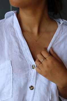 14k Gold Chain Ring, Gold Chain Ring, Dainty Chain Ring for Women, Real Gold Ring, Minimalist Ring, 14k Gold Ring, Anniversary Gift for Her - Etsy Dainty Tiny Jewelry For Everyday Wear, Dainty Tiny Jewelry For Everyday, Everyday Fine Jewelry With Simple Design, Delicate Tiny Jewelry In Recycled Gold, Dainty Tiny Recycled Gold Jewelry, Tiny Gold-plated Minimalist Jewelry, Tiny Minimalist Gold Plated Jewelry, Dainty Recycled Gold Jewelry With Simple Design, Simple 14k Gold Jewelry With Simple Design