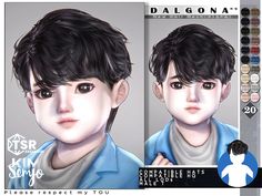 The Sims Resource - TS4 Toddler Hairstyle_Dalgona Male Infant Hair Sims 4, Toddler Hair Sims 4 Cc Boy, Sims 4 Cc Baby Hair Boy, Sims 4 Infant Hair Cc Male, Sims 4 Infant Cc Clothing Male, Sims 4 Boy Cc Kids, Sims 4 Toddler Hair Boy, Sims 4 Boy Infant Cc, Sims 4 Cc Kids Hair Boys