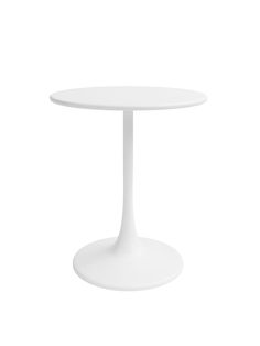 an image of a white table on a white background that looks like it could be used in a restaurant or cafe